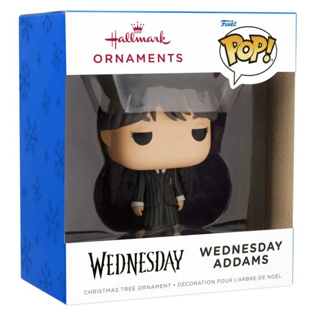 Hallmark Funko Pop Wednesday Addams Ornament Nevermore Academy Uniform 2022 NEW!